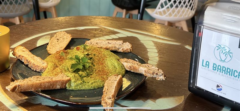 HUMMUS ALBAHACA FRESCA